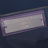 BALENCIAGA Balenciaga The City 2WAY Purple 115748 Ladies Leather Handbag B Rank used Ginzo