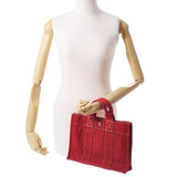 HERMES Hermes Dowville PM Red Unisex Canvas Tote Bag A Rank used Ginzo