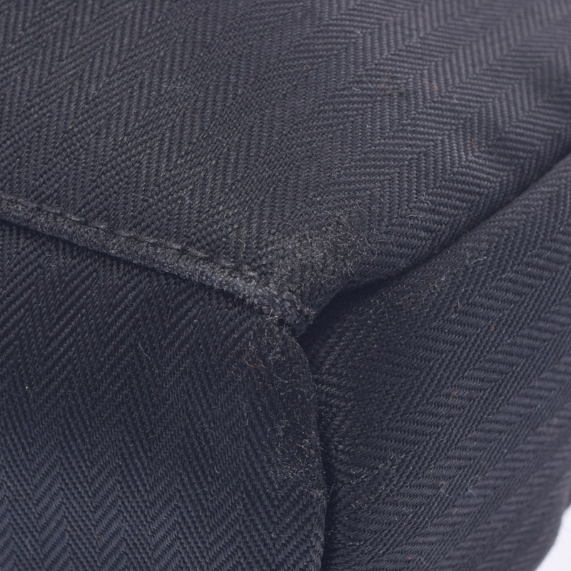 爱马仕爱马仕（Hermes Hermes）Acapulco Black Munisex Canvas肩带AB AB级使用Ginzo