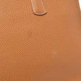 HERMES エルメス ホワイトバス GM ナチュラルサブレ □E刻印(2001年頃) ユニセックス レザー ハンドバッグ Bランク 中古 銀蔵