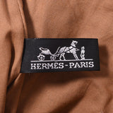 HERMES Hermes Amedaba Tote Bag Camel Unisex Canvas/Calf Handbag A Rank used Ginzo