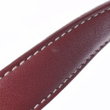 HERMES Hermes Dubble Sense 28 Reversible Tote Rouge Rouge Rouge/Rouge Viff □ P -engraved (around 2012) Unisex Vo Sickim Handbag B Rank used Ginzo