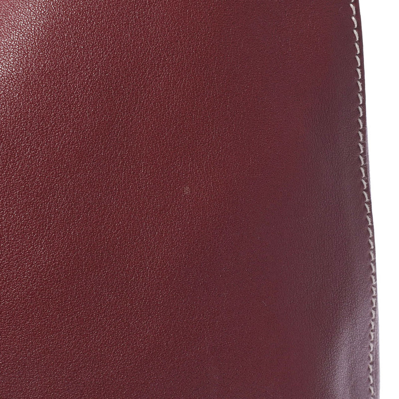 HERMES Hermes Dubble Sense 28 Reversible Tote Rouge Rouge Rouge/Rouge Viff □ P -engraved (around 2012) Unisex Vo Sickim Handbag B Rank used Ginzo