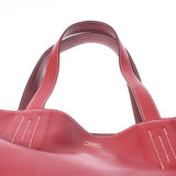 HERMES Hermes Dubble Sense 28 Reversible Tote Rouge Rouge Rouge/Rouge Viff □ P -engraved (around 2012) Unisex Vo Sickim Handbag B Rank used Ginzo