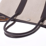 HERMES Hermes Garden Party TPM Maron □ H engraved (around 2004) Ladies canvas handbag AB rank used Ginzo