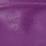 HERMES Hermes Aline Anemone Silver metal D -engraved (around 2019) Unisex Swift Shoulder Bag AB Rank Used Ginzo