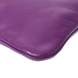 HERMES Hermes Aline Anemone Silver metal D -engraved (around 2019) Unisex Swift Shoulder Bag AB Rank Used Ginzo