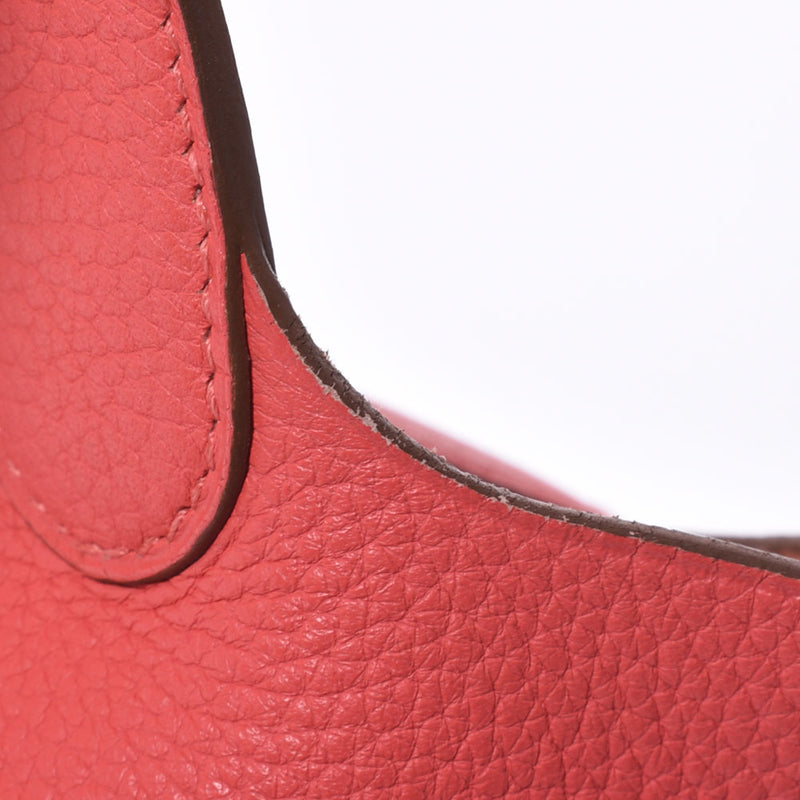 HERMES Hermes Picotan Lock MM Rose Jaipur Silver Bracket □ P engraved (around 2012) Ladies Toryon Lemance Handbag A Rank Used Ginzo