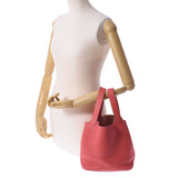 HERMES Hermes Picotan Lock MM Rose Jaipur Silver Bracket □ P engraved (around 2012) Ladies Toryon Lemance Handbag A Rank Used Ginzo