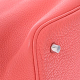 HERMES Hermes Picotan Lock MM Rose Jaipur Silver Bracket □ P engraved (around 2012) Ladies Toryon Lemance Handbag A Rank Used Ginzo