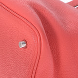 HERMES Hermes Picotan Lock MM Rose Jaipur Silver Bracket □ P engraved (around 2012) Ladies Toryon Lemance Handbag A Rank Used Ginzo