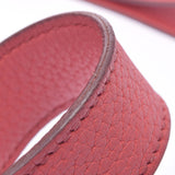 HERMES エルメス ピコタンロック MM ブーゲンビリア(赤系） シルバー金具 □N刻印(2010年頃) レディース トリヨンクレマンス ハンドバッグ Bランク 中古 銀蔵