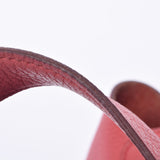 HERMES エルメス ピコタンロック MM ブーゲンビリア(赤系） シルバー金具 □N刻印(2010年頃) レディース トリヨンクレマンス ハンドバッグ Bランク 中古 銀蔵