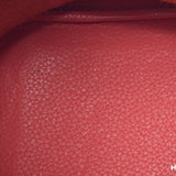 HERMES エルメス ピコタンロック MM ブーゲンビリア(赤系） シルバー金具 □N刻印(2010年頃) レディース トリヨンクレマンス ハンドバッグ Bランク 中古 銀蔵