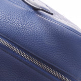 HERMES Hermes Victoria 35 Blue Blue Brightton Silver Bracket C engraved (around 2018) Unisex Toryon Lemance Handbag B Rank used Ginzo