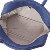 HERMES Hermes Victoria 35 Blue Blue Brightton Silver Bracket C engraved (around 2018) Unisex Toryon Lemance Handbag B Rank used Ginzo