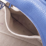 HERMES Hermes Victoria 35 Blue Blue Brightton Silver Bracket C engraved (around 2018) Unisex Toryon Lemance Handbag B Rank used Ginzo