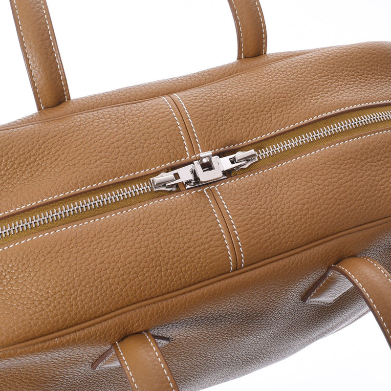 HERMES Hermes Victoria 35 Craft Silver Bracket □ Q -engraved (around 2013) Unisex Toryon Lemance Handbag A Rank Used Ginzo