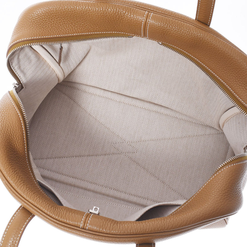 HERMES Hermes Victoria 35 Craft Silver Bracket □ Q -engraved (around 2013) Unisex Toryon Lemance Handbag A Rank Used Ginzo