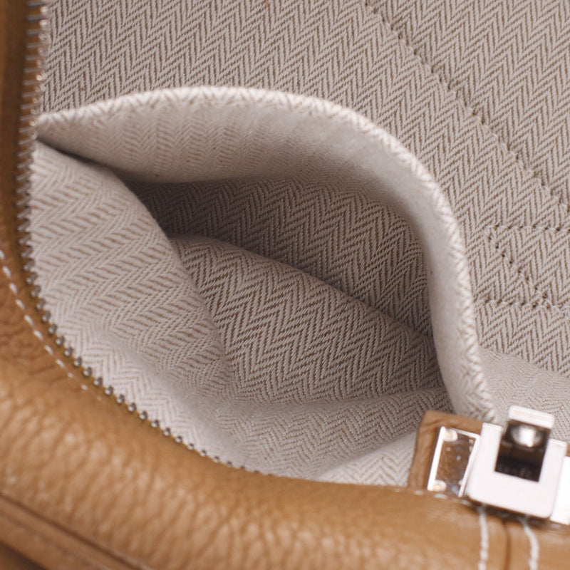 HERMES Hermes Victoria 35 Craft Silver Bracket □ Q -engraved (around 2013) Unisex Toryon Lemance Handbag A Rank Used Ginzo