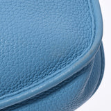 HERMES Hermes Evrin 3 PM Blue No Silver Bracket D (Around 2019) Ladies Toryon Lemance Shoulder Bag AB Rank Used Ginzo