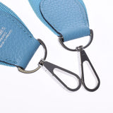 HERMES Hermes Evrin 3 PM Blue No Silver Bracket D (Around 2019) Ladies Toryon Lemance Shoulder Bag AB Rank Used Ginzo