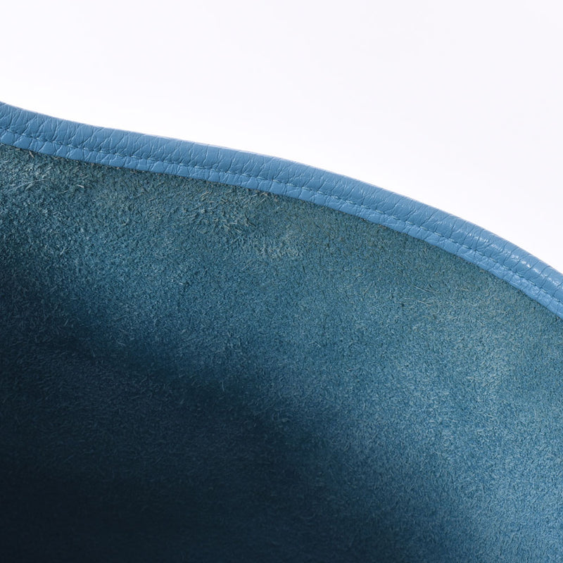 HERMES Hermes Evrin 3 PM Blue No Silver Bracket D (Around 2019) Ladies Toryon Lemance Shoulder Bag AB Rank Used Ginzo