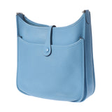HERMES Hermes Evrin 3 PM Blue No Silver Bracket D (Around 2019) Ladies Toryon Lemance Shoulder Bag AB Rank Used Ginzo