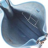 HERMES Hermes Evrin Evulin GM Brugge Silver Bracket □ G engraved (around 2003) Ladies Toryon Lemance Shoulder Bag B Rank Used Ginzo