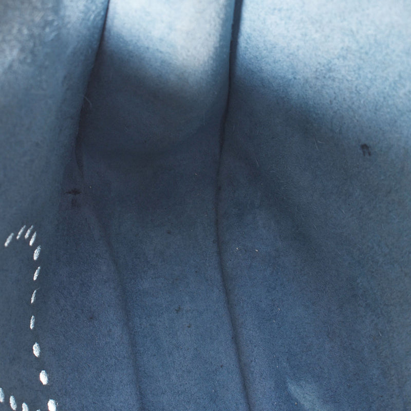 HERMES Hermes Evrin Evulin GM Brugge Silver Bracket □ G engraved (around 2003) Ladies Toryon Lemance Shoulder Bag B Rank Used Ginzo