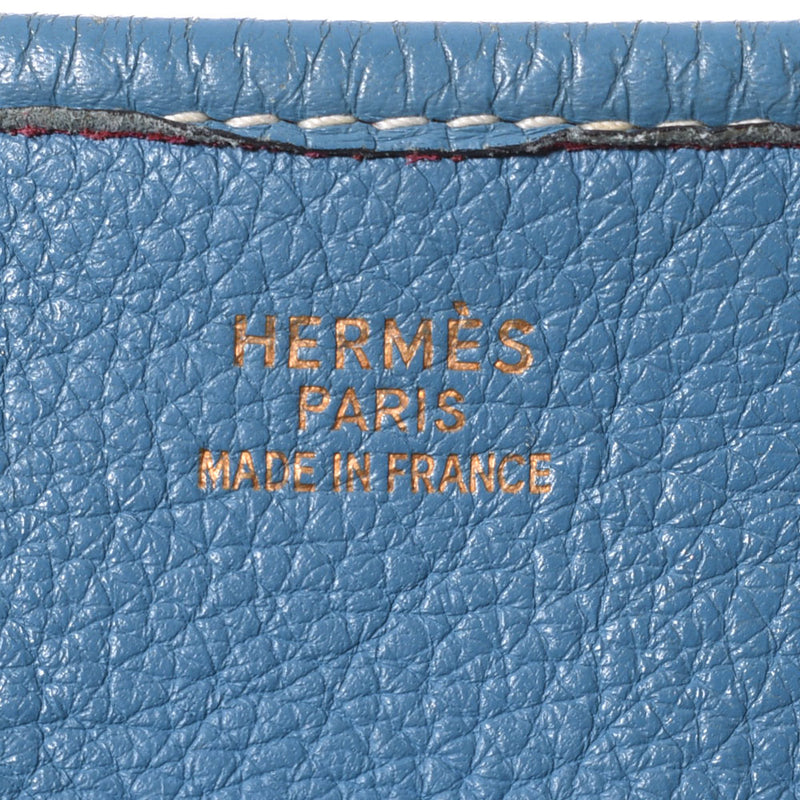 HERMES Hermes Evrin Evulin GM Brugge Silver Bracket □ G engraved (around 2003) Ladies Toryon Lemance Shoulder Bag B Rank Used Ginzo