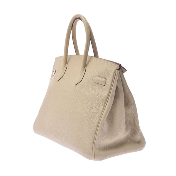 爱马仕爱马仕（Hermes Hermes）伯金（Hermes Hermes birkin）35陶器银支架□l雕刻（2008年左右）dogo手提包中二手Ginzo