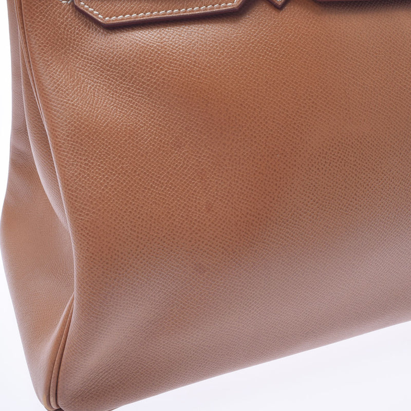 HERMES エルメス バーキン 35 ゴールド ゴールド金具 ○X刻印(1994年頃) ユニセックス クシュベル ハンドバッグ Bランク 中古 銀蔵