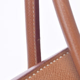 HERMES エルメス バーキン 35 ゴールド ゴールド金具 ○X刻印(1994年頃) ユニセックス クシュベル ハンドバッグ Bランク 中古 銀蔵