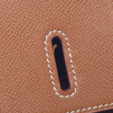 HERMES エルメス バーキン 35 ゴールド ゴールド金具 ○X刻印(1994年頃) ユニセックス クシュベル ハンドバッグ Bランク 中古 銀蔵