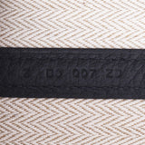 爱马仕爱马仕花园派对TPM黑色银支z雕刻（大约2021年）女士Negonda手提包新金佐