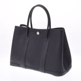 爱马仕爱马仕花园派对TPM黑色银支z雕刻（大约2021年）女士Negonda手提包新金佐