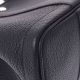 爱马仕爱马仕花园派对TPM黑色银支z雕刻（大约2021年）女士Negonda手提包新金佐