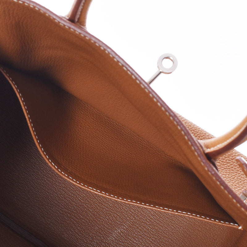 HERMES エルメス バーキン 30 ゴールド シルバー金具 □L刻印(2008年頃) レディース トゴ ハンドバッグ Aランク 中古 銀蔵