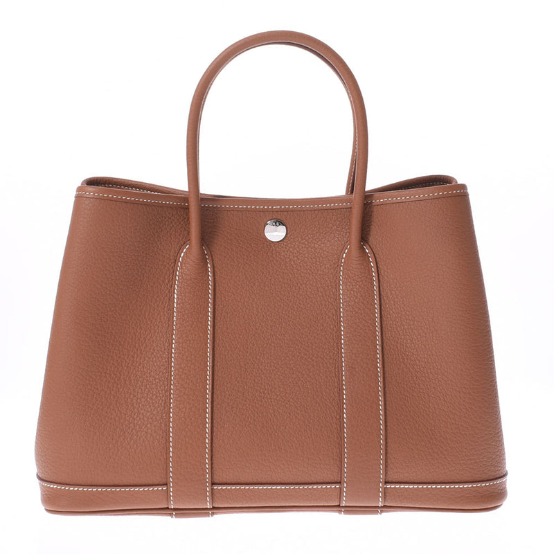 HERMES Hermes Garden Party TPM Gold Silver Bracket Z engraved (around 2021) Ladies Negonda Handbag New Ginzo