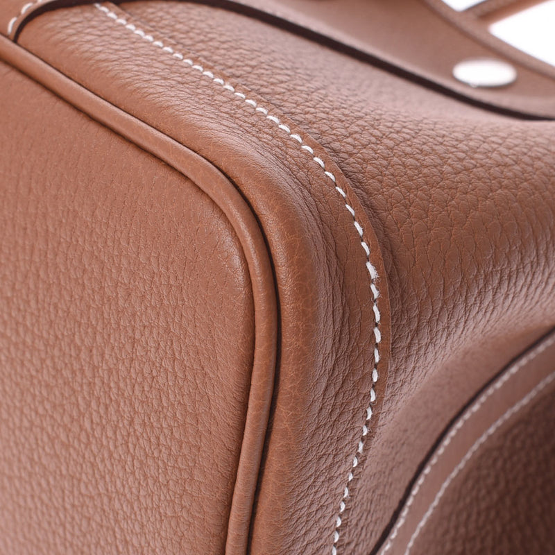 HERMES Hermes Garden Party TPM Gold Silver Bracket Z engraved (around 2021) Ladies Negonda Handbag New Ginzo