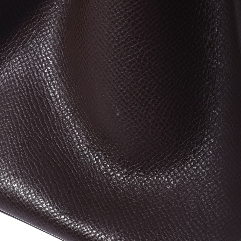 HERMES エルメス バーキン 30 茶 ゴールド金具 □K刻印(2007年頃) レディース ヴォーエプソン ハンドバッグ ABランク 中古 銀蔵