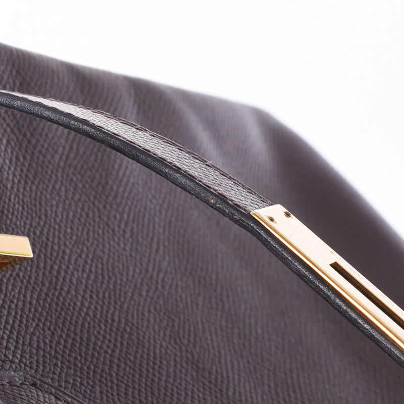 HERMES エルメス バーキン 30 茶 ゴールド金具 □K刻印(2007年頃) レディース ヴォーエプソン ハンドバッグ ABランク 中古 銀蔵