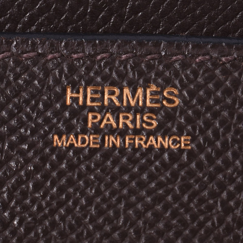 HERMES エルメス バーキン 30 茶 ゴールド金具 □K刻印(2007年頃) レディース ヴォーエプソン ハンドバッグ ABランク 中古 銀蔵