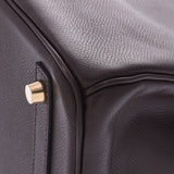 HERMES エルメス バーキン 30 茶 ゴールド金具 □K刻印(2007年頃) レディース ヴォーエプソン ハンドバッグ ABランク 中古 銀蔵