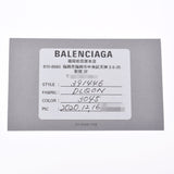 BALENCIAGA バレンシアガ ペーパーミニウォレット 緑 391446 レディース カーフ 三つ折り財布 Bランク 中古 銀蔵