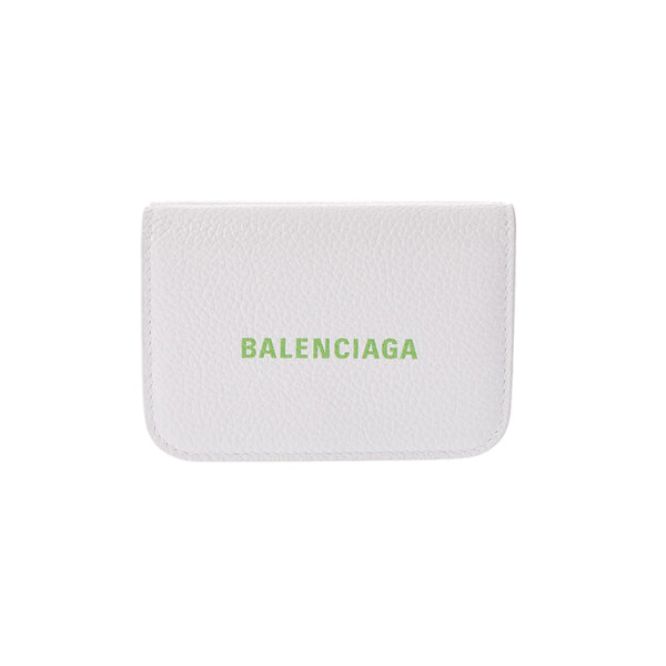 BALENCIAGA Balenciaga Ebriday Mini Wallet White 593813 Ladies Calf Trilk Wallet New Used Ginzo