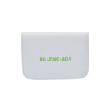 BALENCIAGA Balenciaga Ebriday Mini Wallet White 593813 Ladies Calf Trilk Wallet New Used Ginzo