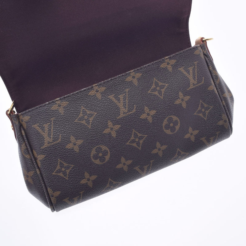 LOUIS VUITTON ルイヴィトン モノグラム フェイボリットPM 2WAY ブラウン M40717 レディース モノグラムキャンバス ショルダーバッグ Aランク 中古 銀蔵