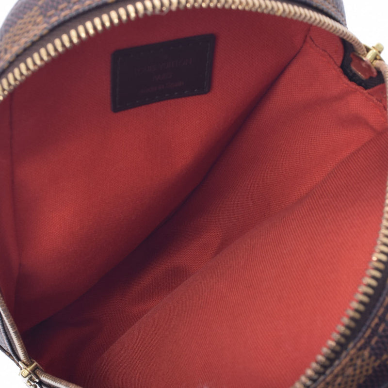 LOUIS VUITTON Louis Vuitton Damier Pochette Ganju SP Order Brown N48048 Men's Dami Cambus Body Bag A Rank used Ginzo